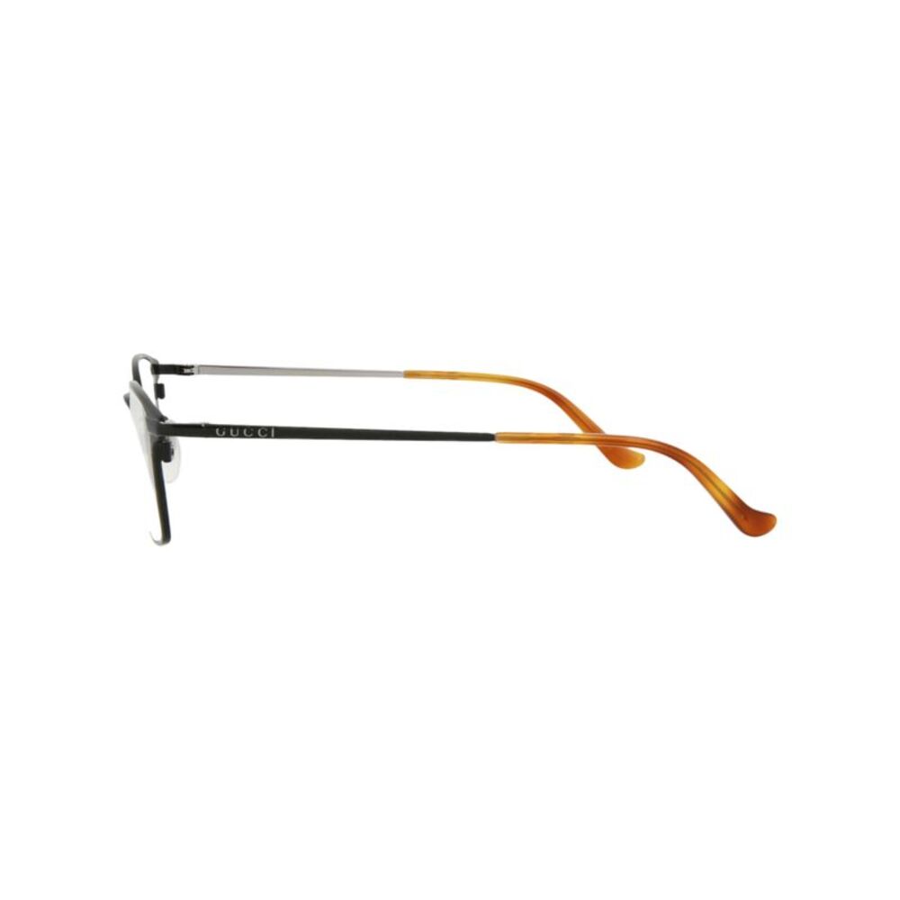 Gucci Square-Frame Metal Optical Frames Black Mens - Picture 3 of 8